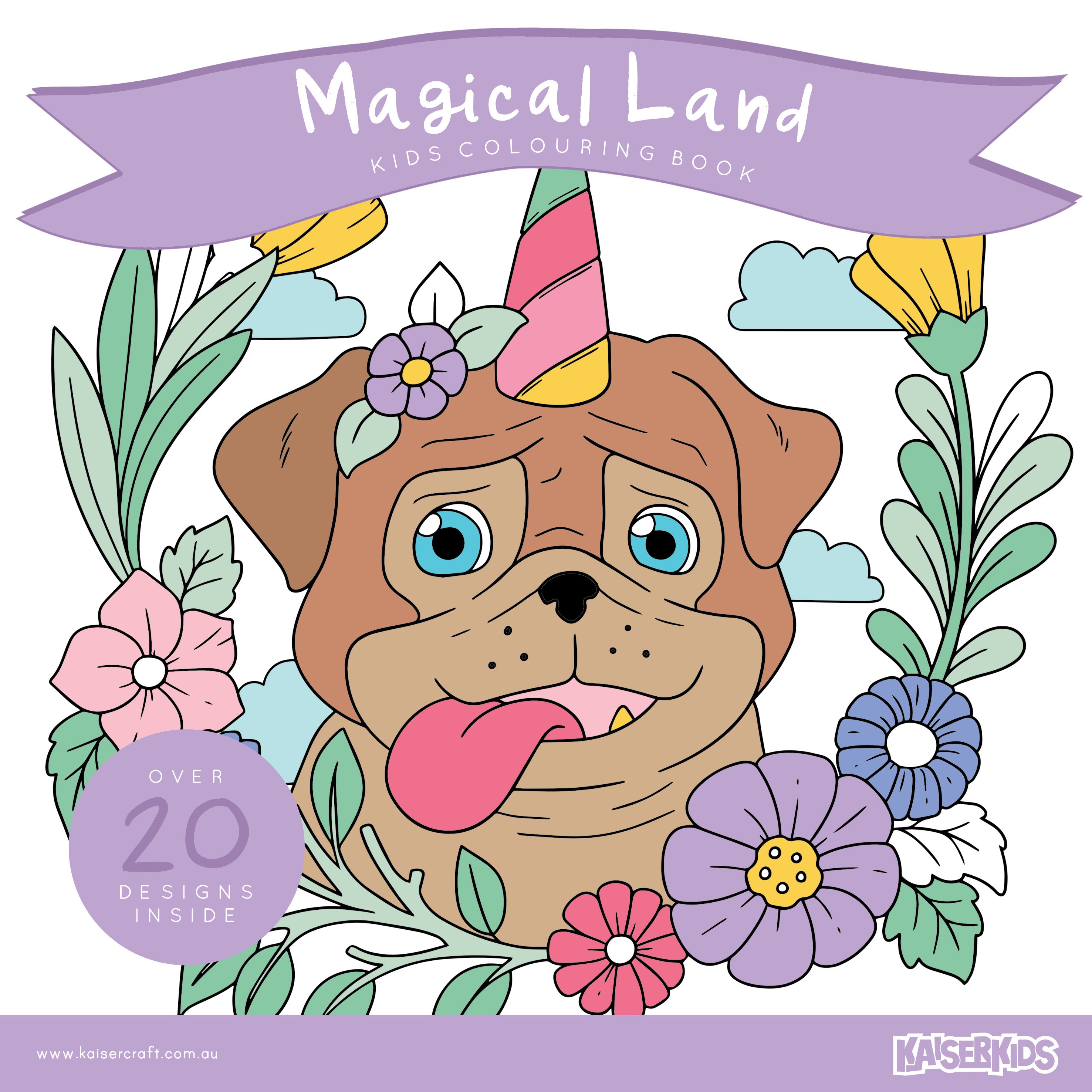 Kids Colouring Book - Magical Land
